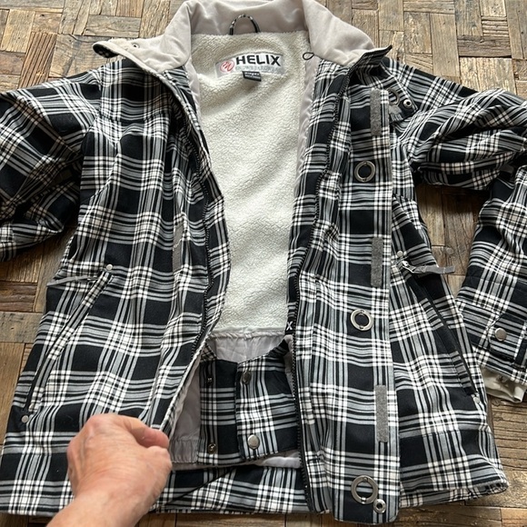 Helix Women’s Snowboard Plaid Jacket Small - Picture 16 of 16